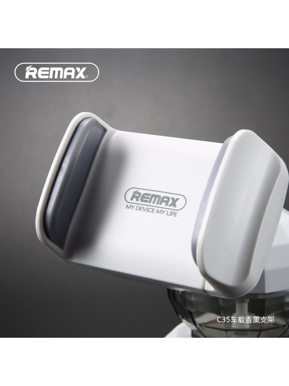 REMAX RM-C35 Car Holder with Aroma Diffusser White/Grey
