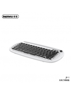 REMAX JP-1 Wireless 3 Mode Keyboard white