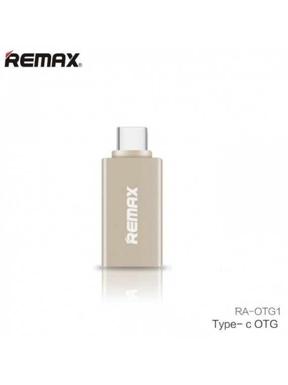 REMAX RA-OTG1 Transcend Type-C Gold