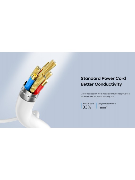 REMAX NEW PC-3 USB Power Strip with Extension Cord 3-Port 1.8M CN