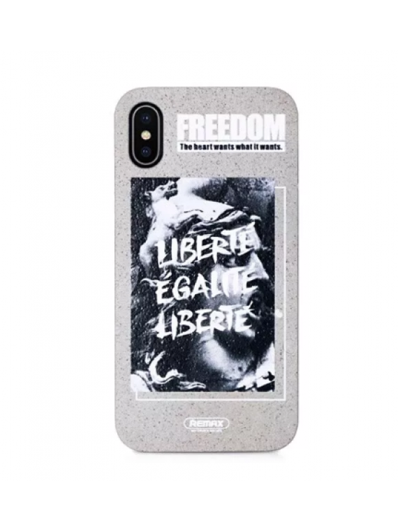 REMAX RM-1638 Armstone Series Phone Case For IPhone X FREEDOM