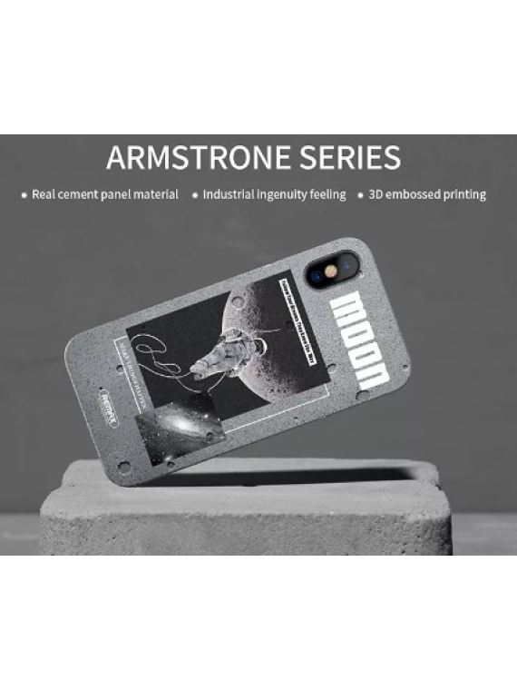 REMAX RM-1638 Armstone Series Phone Case For IPhone X MOON