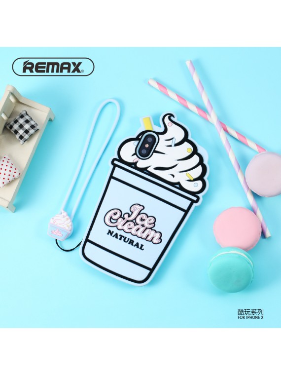 REMAX RM-1646 Coolplay Series Case For IPhone X Ice cream