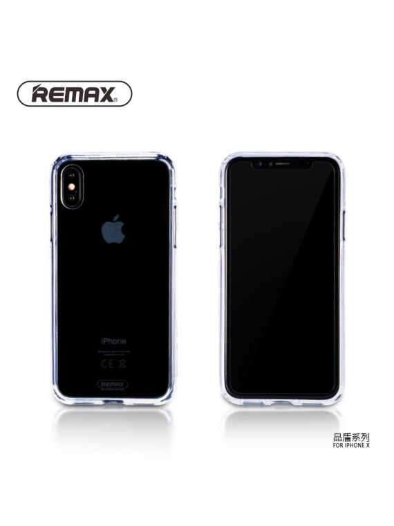 REMAX RM-1651 Shield Series  Creative Case For IPhone X trans