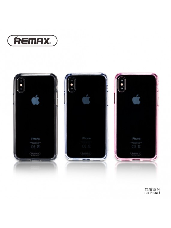 REMAX RM-1651 Shield Series  Creative Case For IPhone X Grey