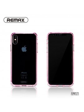 REMAX RM-1651 Shield Series  Creative Case For IPhone X Pink