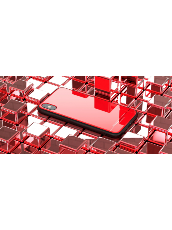 REMAX RM-1653 Yarose Series Phone Case For IPhone X Red
