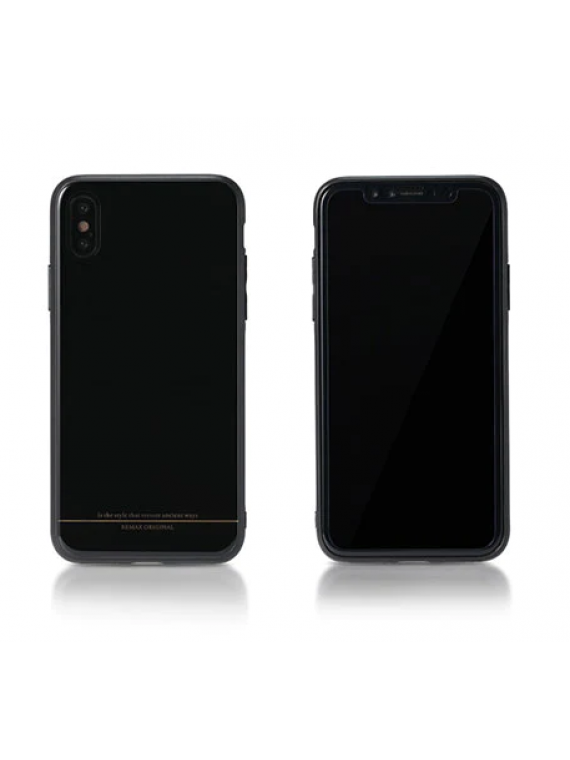 REMAX RM-1653 Yarose Series Phone Case For IPhone X Black