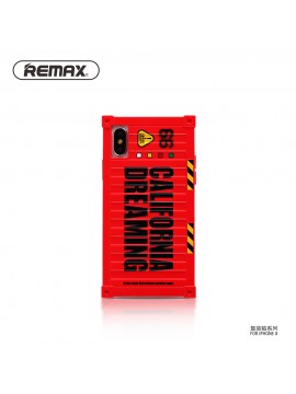 REMAX RM-1657 Container Series Creative Case For IPhone X Red