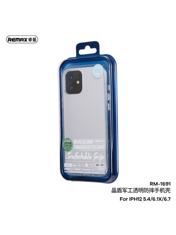 REMAX RM-1691 for iphone 13 Pro 6.1 Jilton Series  Clear Anti-drop Phone Case