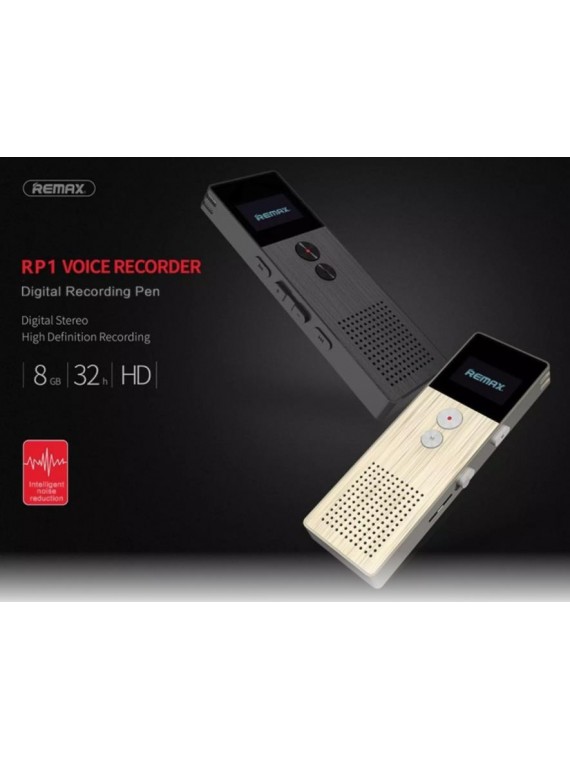 REMAX RP1 Voice Recorder Black