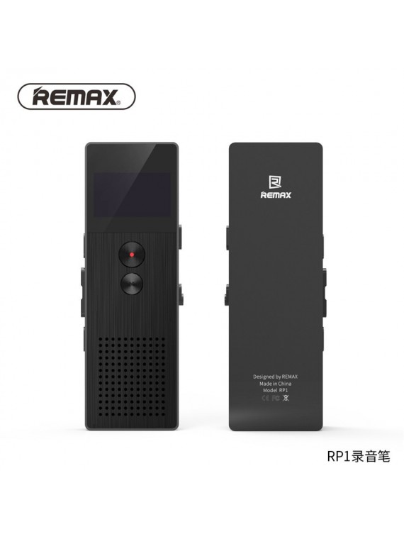 REMAX RP1 Voice Recorder Black