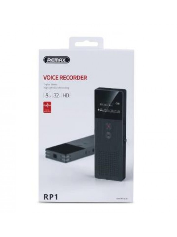 REMAX RP1 Voice Recorder Black