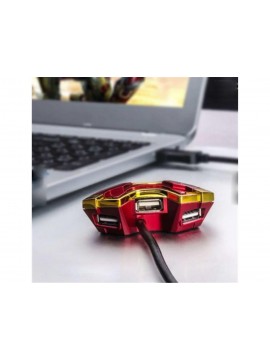 REMAX RU-U10 USB Multi-function Adapter high speed USB HUB Red