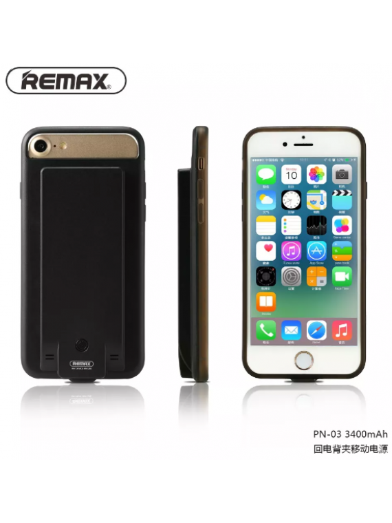 REMAX PN-03 Battery Case 3400mAh For IPhone6/7/8 Black