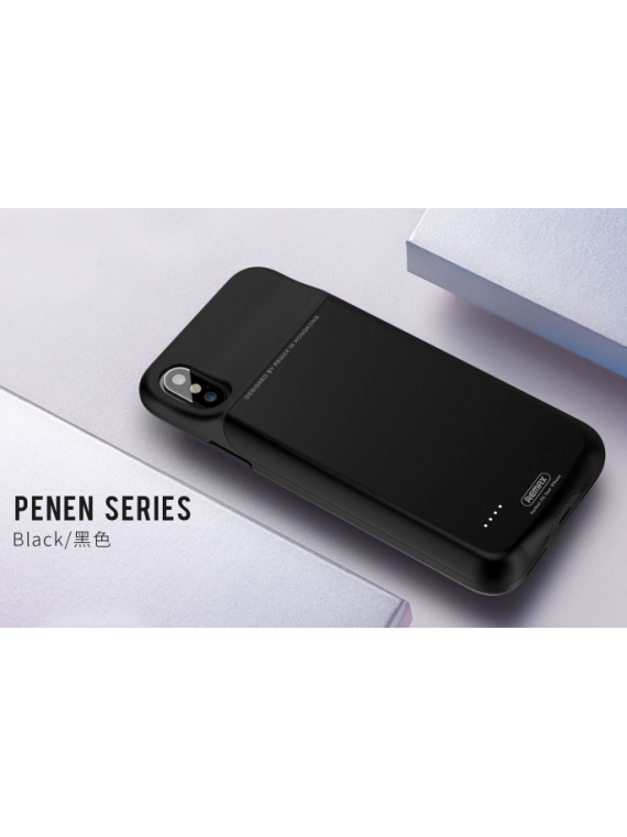 REMAX PN-04 Penen Series 2.0 Rechargeable Battery Case For IPhone XS (5.8') 3200mAh Black