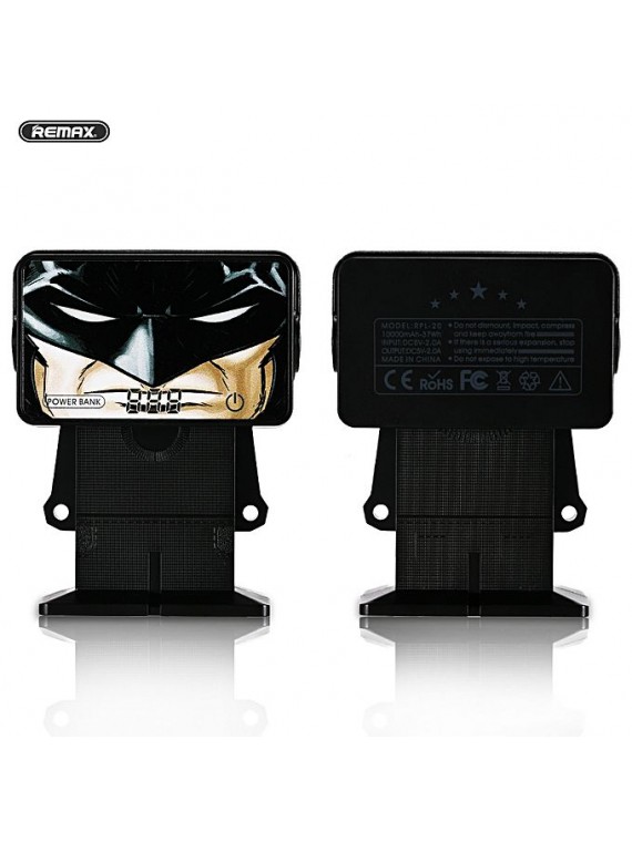REMAX RPL-20 10000mAh Avenger Power Bank Black