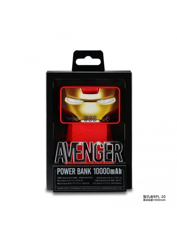 REMAX RPL-20 10000mAh Avenger Power Bank Red