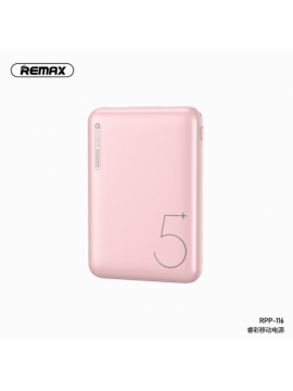 REMAX RPP-116 5000mAh 2 USB Power Bank Pink