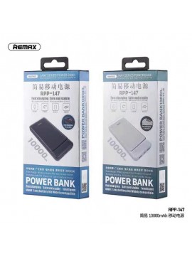 REMAX RPP-147 Jany Series 10000mAh 2USB Power Bank Black