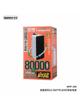 REMAX NEW RPP-291 Chiinen Series 22.5W 80000mAh White