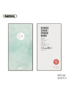 REMAX RPP-68 5000mAh Coolslim Series Power Bank Green