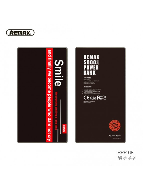 REMAX RPP-68 5000mAh Coolslim Series Power Bank Green