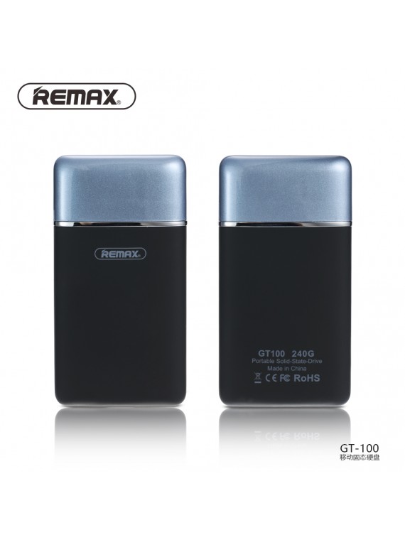REMAX GT-100 USB 3.1 Type-C 240G SSD Black+Blue
