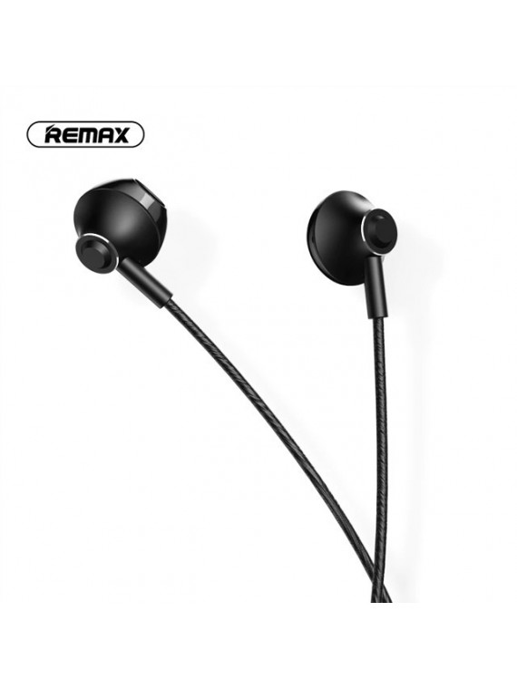 REMAX RM-711 Wired Earphhone Black