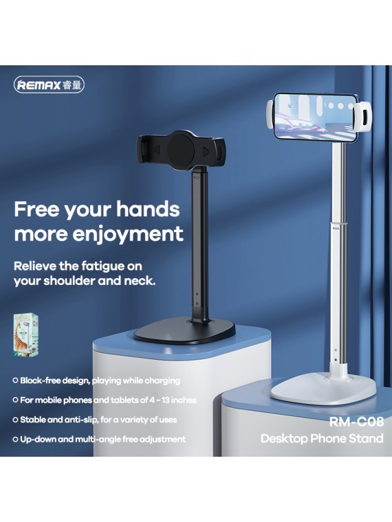 REMAX RM-C08 Desktop Stand Black