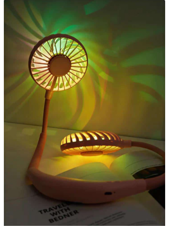 REMAX F43 Aromatherapy neckband Fan Green