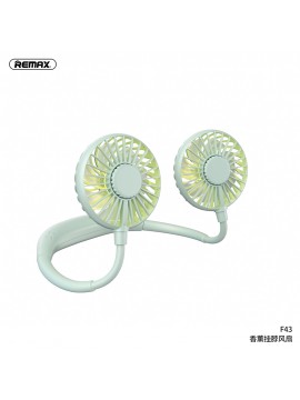 REMAX F43 Aromatherapy neckband Fan Green