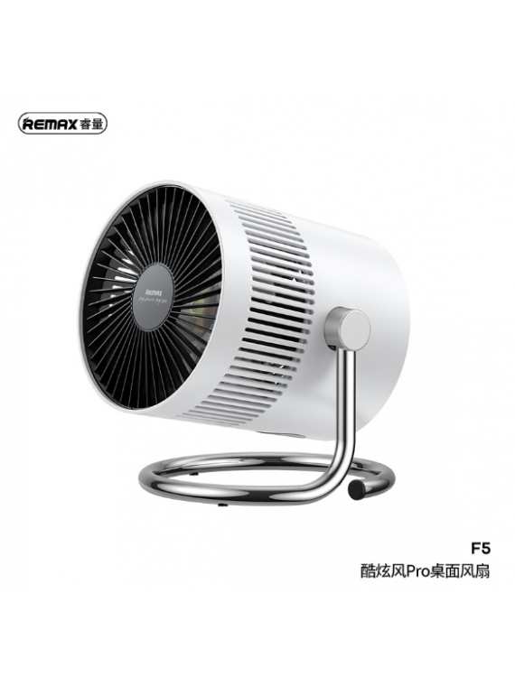 REMAX F5 Desktop Fan Pro White