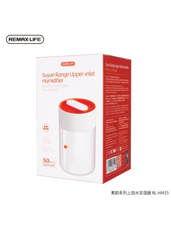 REMAXLIFE RL-HM15 Suyun series Add water Humidifier Orange