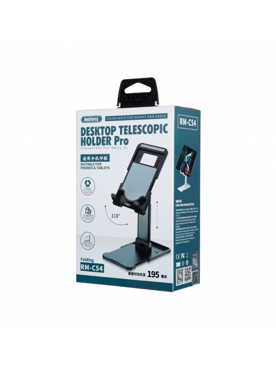 REMAX RM-C54 Desktop Telescopic Holder Pro White