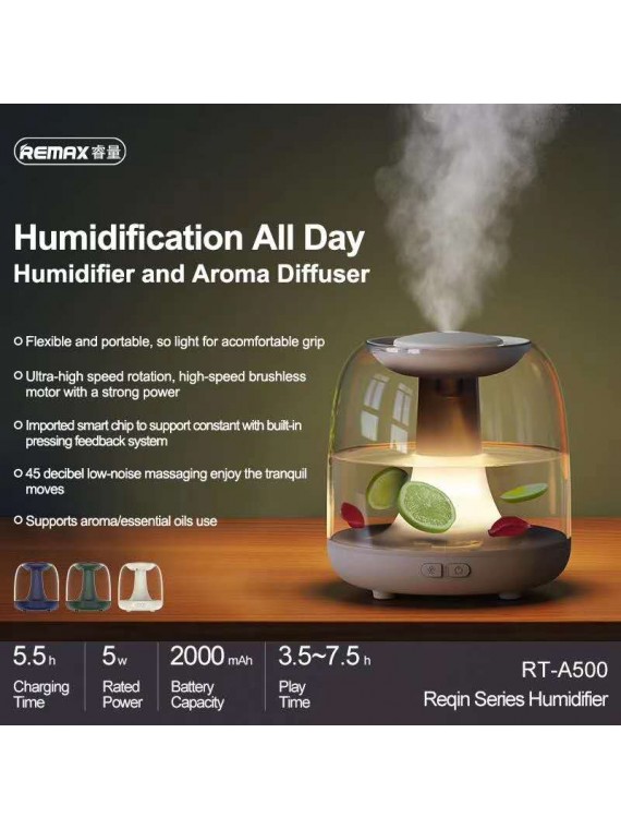 REMAX RT-A500 Regin Series Humidifer White