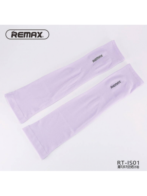 REMAX RT-IS01 Sun Protection Cooling Arm Sleeves Purple