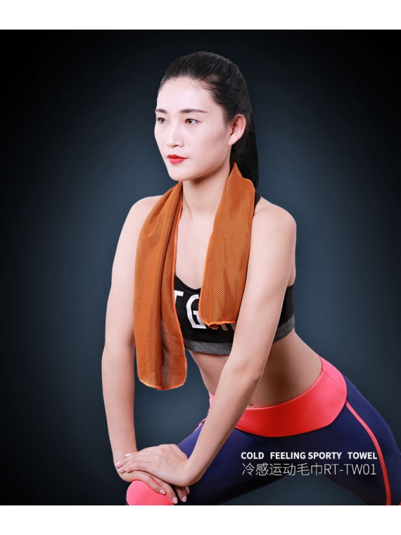 REMAX RT-TW01 Cold Feeling Sporty Towel Orange