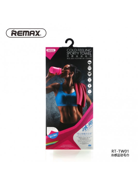 REMAX RT-TW01 Cold Feeling Sporty Towel Orange