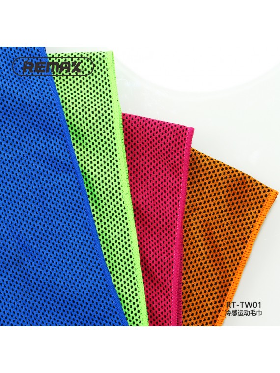 REMAX RT-TW01 Cold Feeling Sporty Towel Orange