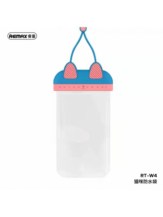 REMAX RT-W4 Cattie Waterproof Bag Blue