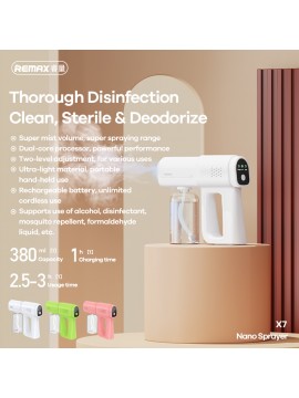 REMAX X7 Nano Sprayer white