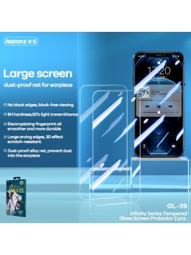 REMAX GL-39 Infinity series transparent tempered glass (two pcs packaged) 6.1 Transparent
