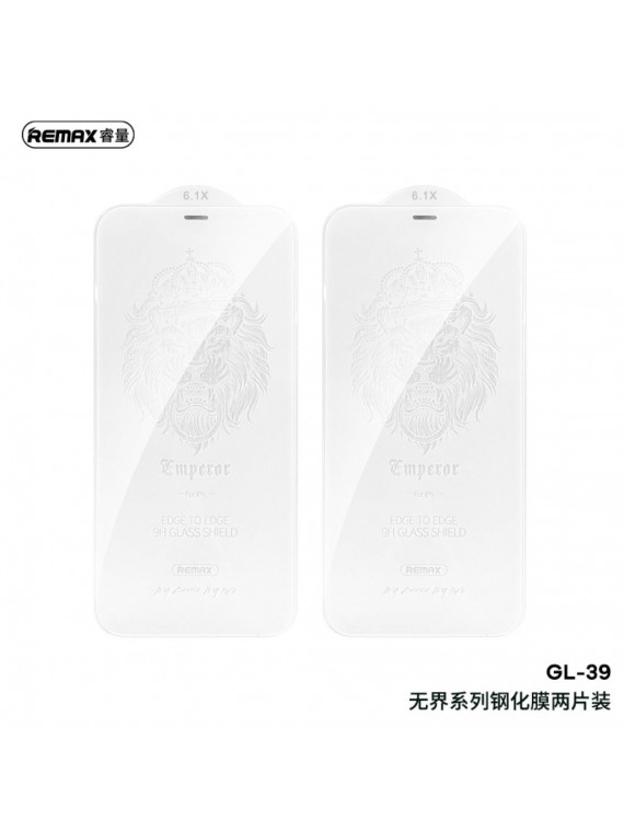 REMAX GL-39  Infinity series transparent tempered glass(two pcs packaged) 6.1 Transparent