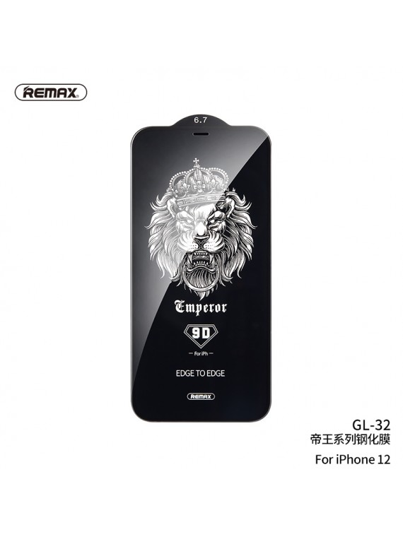 REMAX  Emperor Series 9D Tempered  Glass Screen Protector GL-32  for iPhone 12 6.1