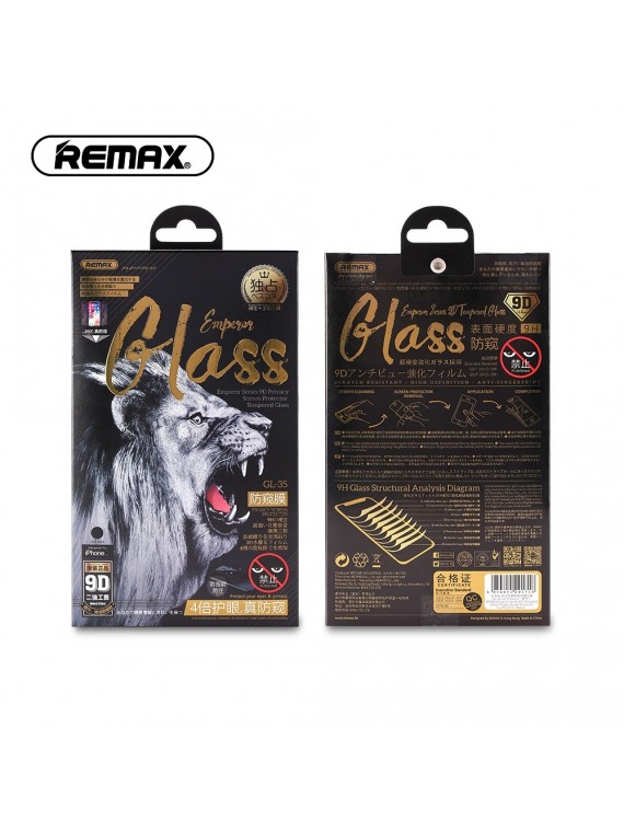 REMAX GL-35 Emperor series anti-peeping tempered glass screen for iPh12 mini-5.4