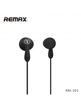 REMAX RM-301 Candy Earphone Black