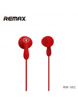 REMAX RM-301 Candy Earphone Red