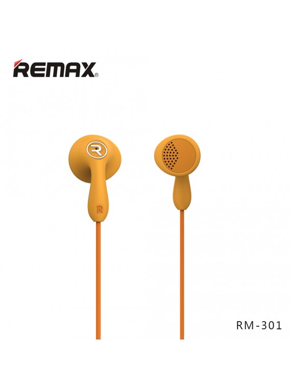 REMAX RM-301 Candy Earphone Orange