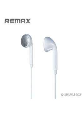 REMAX RM-303 Earphone With Mic White